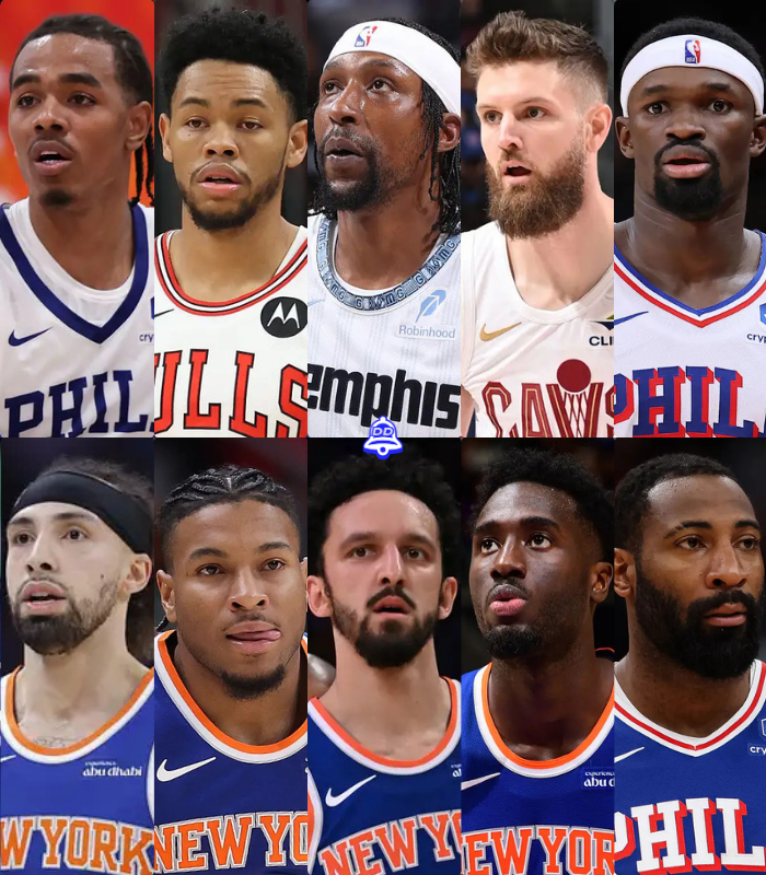PhillyDunk's tweet photo. "The Sixers have no bench" https://t.co/OBaEM7xFjC