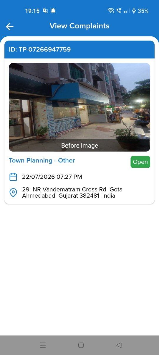seemakumar271's tweet photo. I am complaining for the third time . AMC estate department is not taking any action. Don't know why they are not taking any action.
@AMC_Complaints 
@AmdavadAMC 
@DyMC_NWZ https://t.co/6qVlynUIIW
