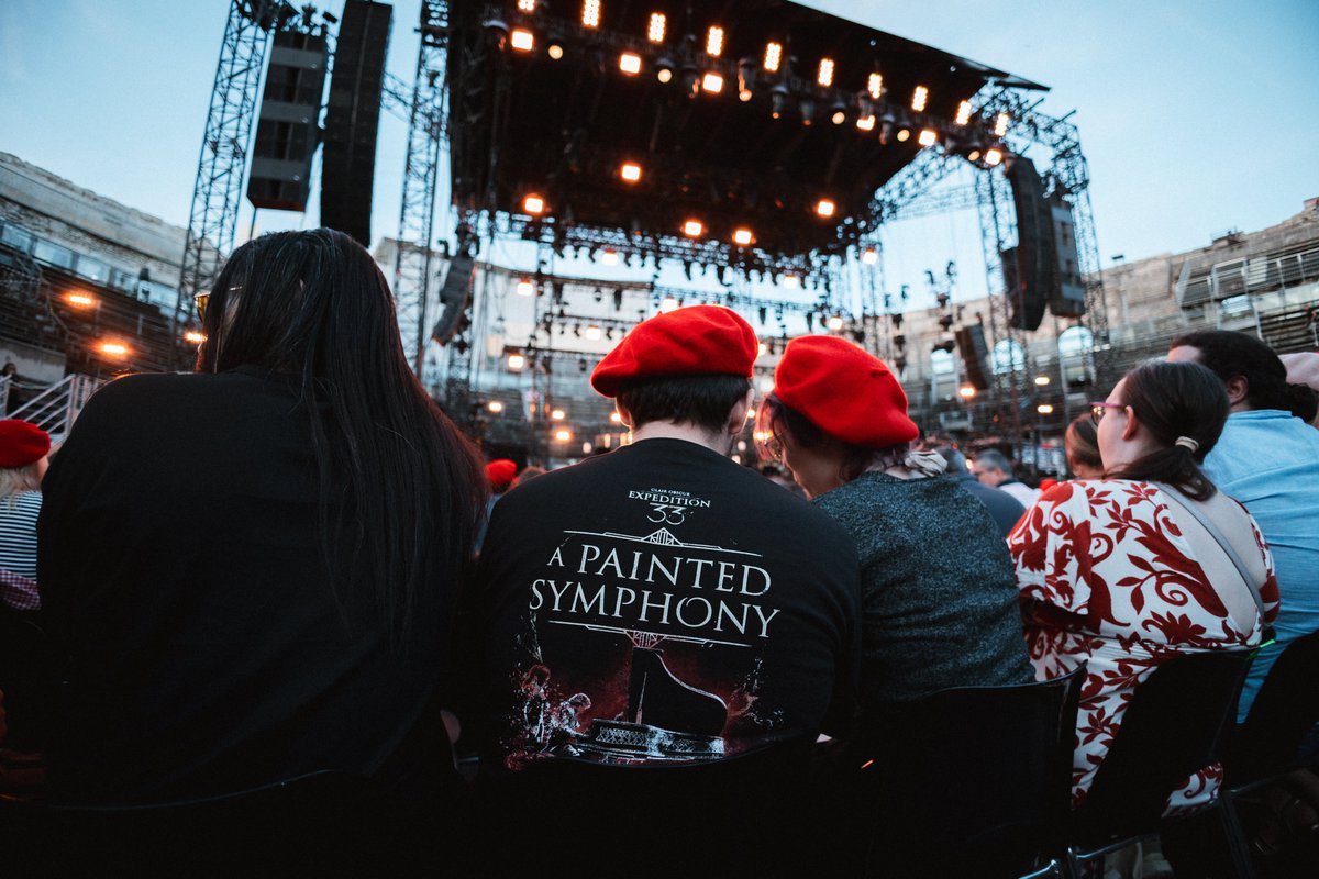 SandfallGames's tweet photo. The 2026 concert tour "A Painted Symphony" has come to an end! Every night, you amazed us with your energy and your love. 🎶❤️
MERCI for coming from all over the world to share this moment together around the music of Clair Obscur: Expedition 33. 🌹
We're already preparing the future of A Painted Symphony. More news coming soon!
https://t.co/WHZHkAIgu5

La tournée de concerts 2026 A Painted Symphony est terminée ! Chaque soir, vous nous avez émerveillés par votre votre énergie et votre amour. 🎶❤️
Alors Merci à vous, d’être venus du monde entier pour partager ensemble ce moment autour des musiques de Clair Obscur: Expedition 33. 🌹
Nous préparons déjà le futur de A Painted Symphony. On vous en dit plus prochainement !