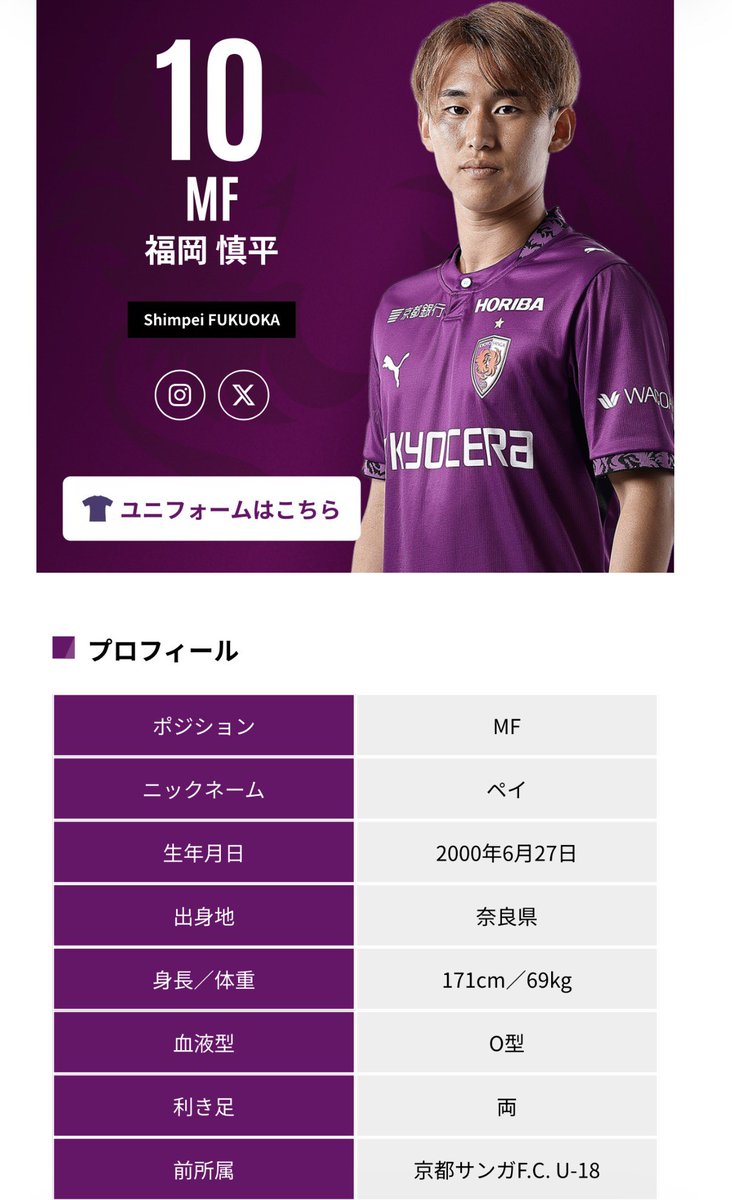 paruuunxlx's tweet photo. 慎平の利き足が今まで右って書いてあったけど26シーズンは両なのがほんとにかっこいい https://t.co/1AEyBMKRNh