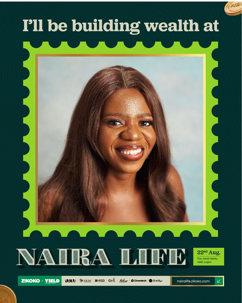 ChimuanyaDike's tweet photo. I'm attending The Naira Life Conference because I want to build wealth, not just earn money. To join me; you should get tickets now ooo. @Zikoko_Mag
https://t.co/XzccH7UvQu
#TheNairaLifeConference2026 #BuildWealthwithYield https://t.co/9zOWCv1a1K