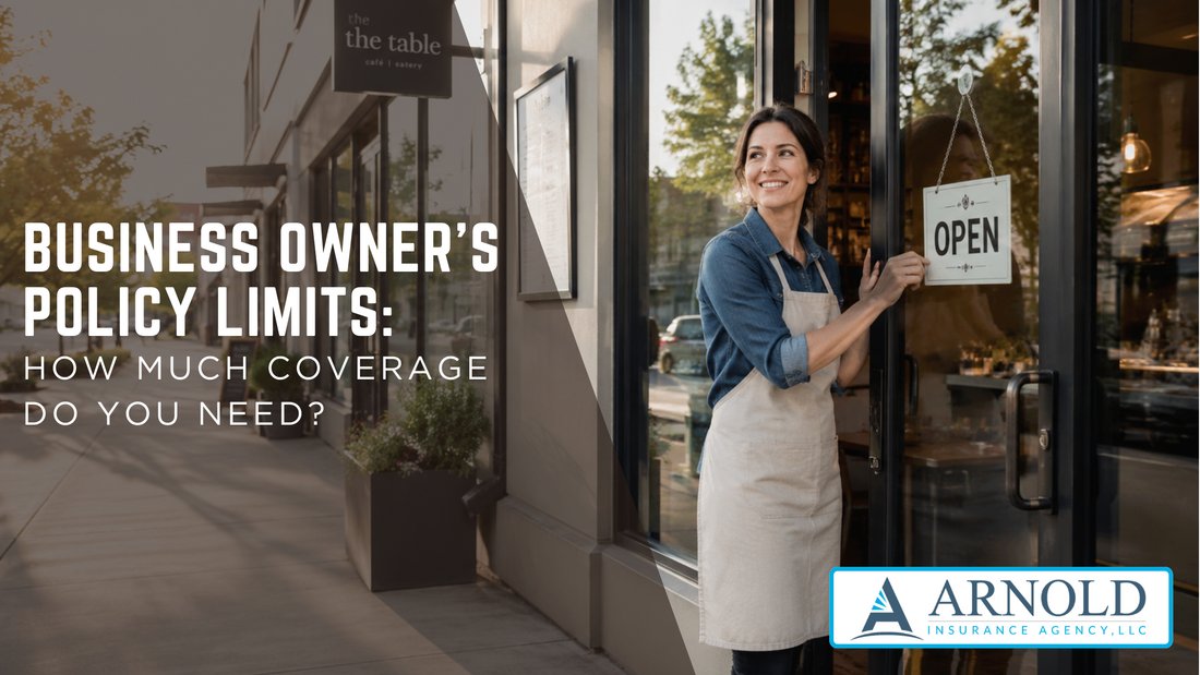 ArnoldAgency's tweet photo. 🏢 How much BOP coverage does your business need?

The answer depends on your property, revenue, liability exposure, and more. As your business grows, your insurance should grow with it. 📈

📖 https://t.co/U87roNquFE

#BusinessInsurance #SmallBusiness https://t.co/IVSCme4fiO