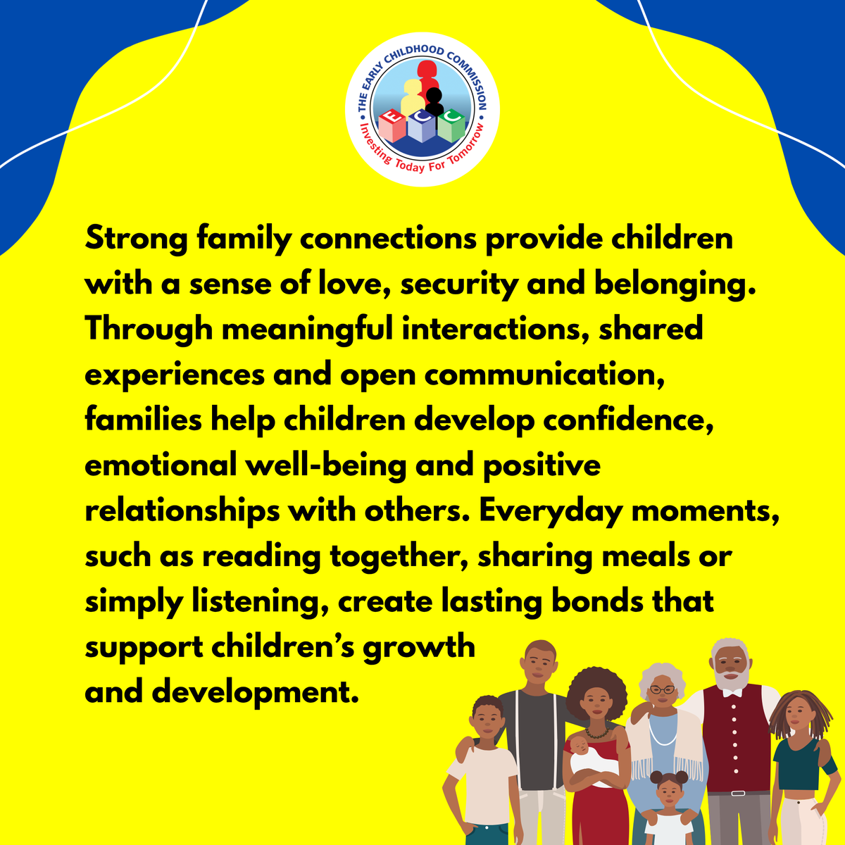 ECCJA's tweet photo. 💙 Every shared moment at home helps build a child's confidence and sense of belonging. Share a smile, a story, or a hug today.
#12StandardsMatter #ChildrenMatter # EarlyYearsMatter https://t.co/9NaqPxxHOI