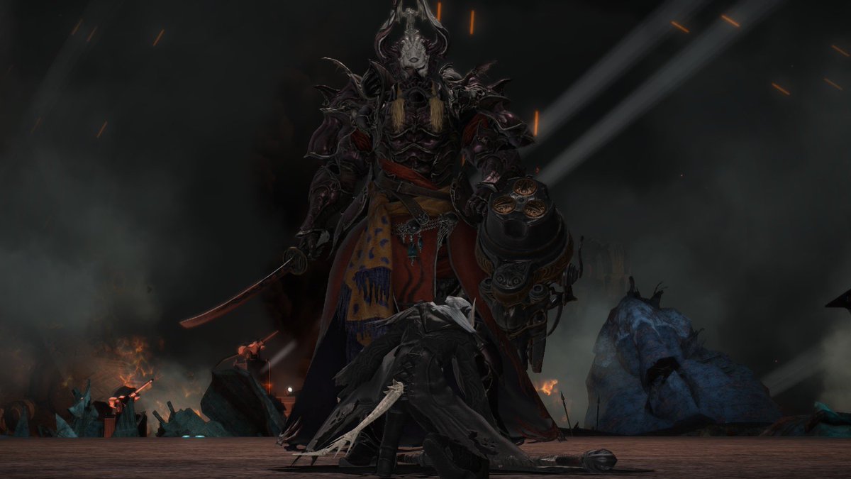 Rabi3_FF14's tweet photo. フォロワーの皆さんが続々と漆黒に入ってるの見て、重い重い寄り道を終わらせて紅蓮おわったー！
あーー、ストーリーが気になる

評価の高い漆黒たのしみすぎるーー https://t.co/VJwZ3l3Vyr