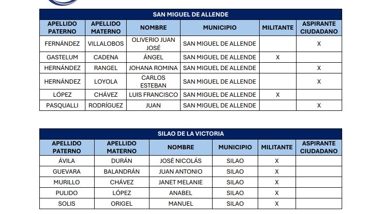 periodistafrg's tweet photo. Estos son los perfiles que avanzaron a la segunda etapa del programa de Personas Defensoras de la Patria, Familia y Libertad del @PANGuanajuato : https://t.co/CZUGwqHg9o