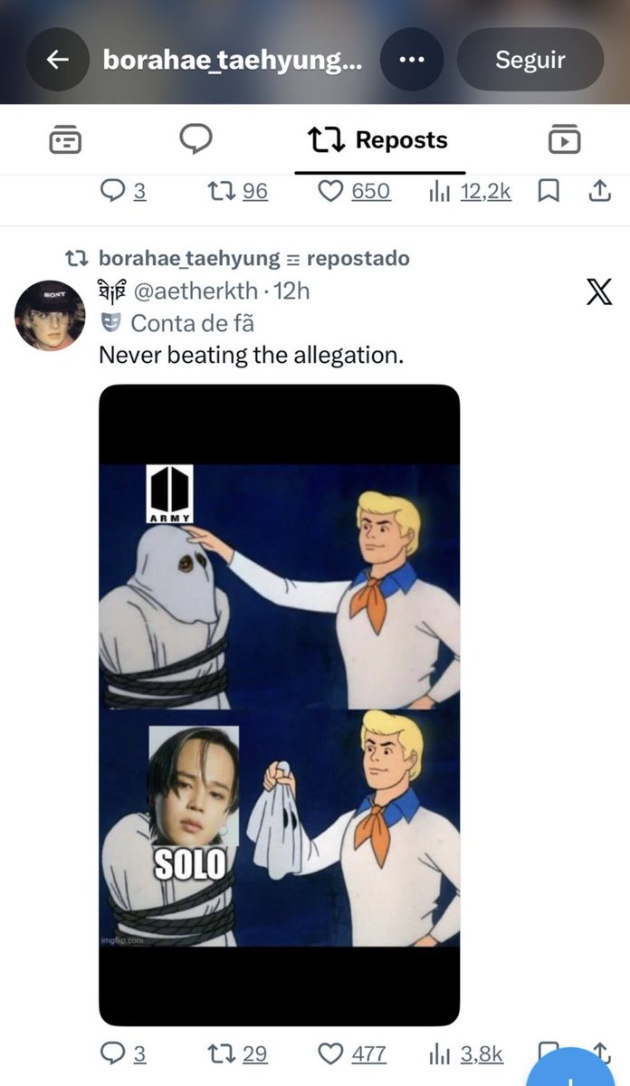 jungriey's tweet photo. Faz tempos que essa conta tem se mostrado ser anti do jm e ainda tem vários armys seguindo, vcs não veem esse comportamento dela ou são antis tbm ?? se não, deixem de seguir e denunciem ‼️🚨

https://t.co/8jVti578fU https://t.co/otkcCaacet