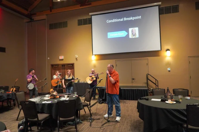 James Dempsey at the Breakpoints Jam at SwiftRockies