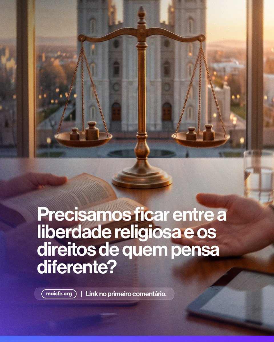 maisfe_org's tweet photo. Entenda como A Igreja de Jesus Cristo dos Santos dos Últimos Dias ensina que é possível defender convicções religiosas e, ao mesmo tempo, promover o respeito, a liberdade e a convivência pacífica. Leia o artigo completo, link nos comentários. 
https://t.co/RKyCYFS1AC https://t.co/m7FbVFOvpj