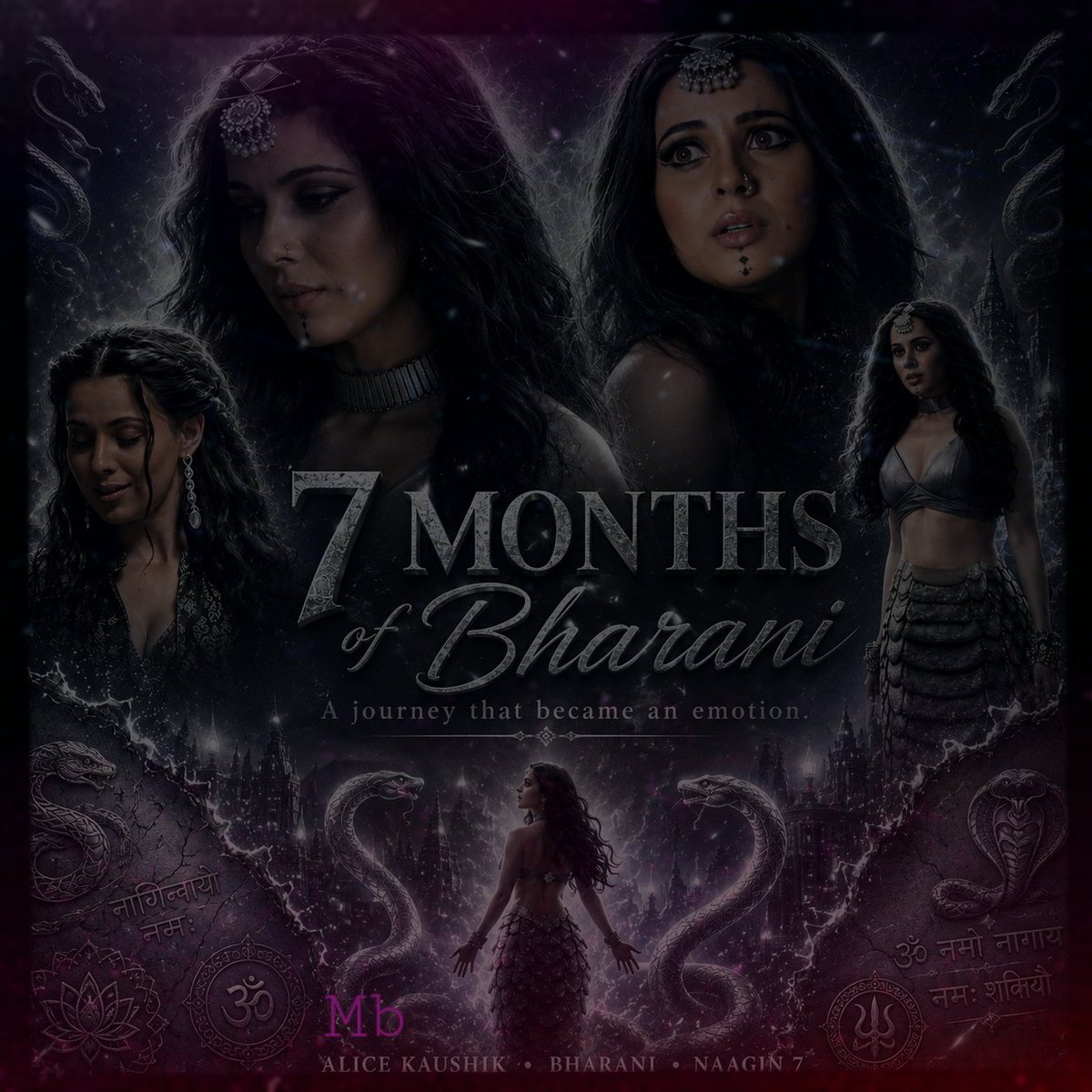 manalibagchi87's tweet photo. 7 months of #Bharani, countless unforgettable Moments. Congratulations #AliceKaushik #Naagin7 #AliceInNaagin7 #AliceArmy #Alicians https://t.co/CUNYZcPs1H