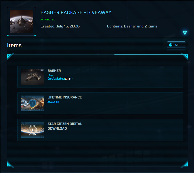 GFAPlays's tweet photo. ** GIVEAWAY TIME **  

Fancy getting your hands on the little Basher that could with LTI, courtesy of CIG? Head on down to the Gleam link below and find out how you can enter!  

Also, new Basher video out now on my YouTube! Go go go!

#StarCitizen #Ad

https://t.co/TireUargeU https://t.co/Z9ktMaAjsF