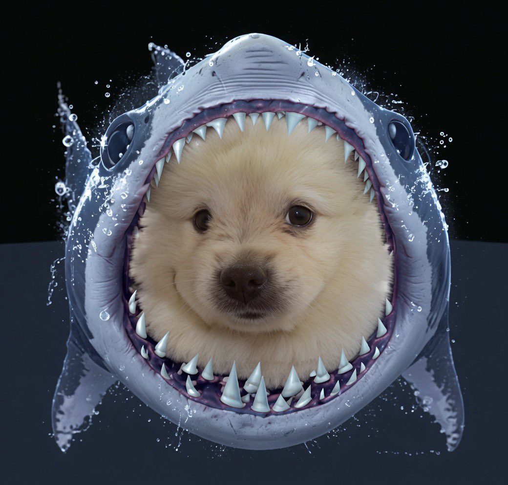 SolanaMalos's tweet photo. To be fair even it wasn’t shark week..

Even if discord didn’t reply..

It’s a fucking shark dog, the cutest one I’ve ever seen https://t.co/JRu7AcL7p0