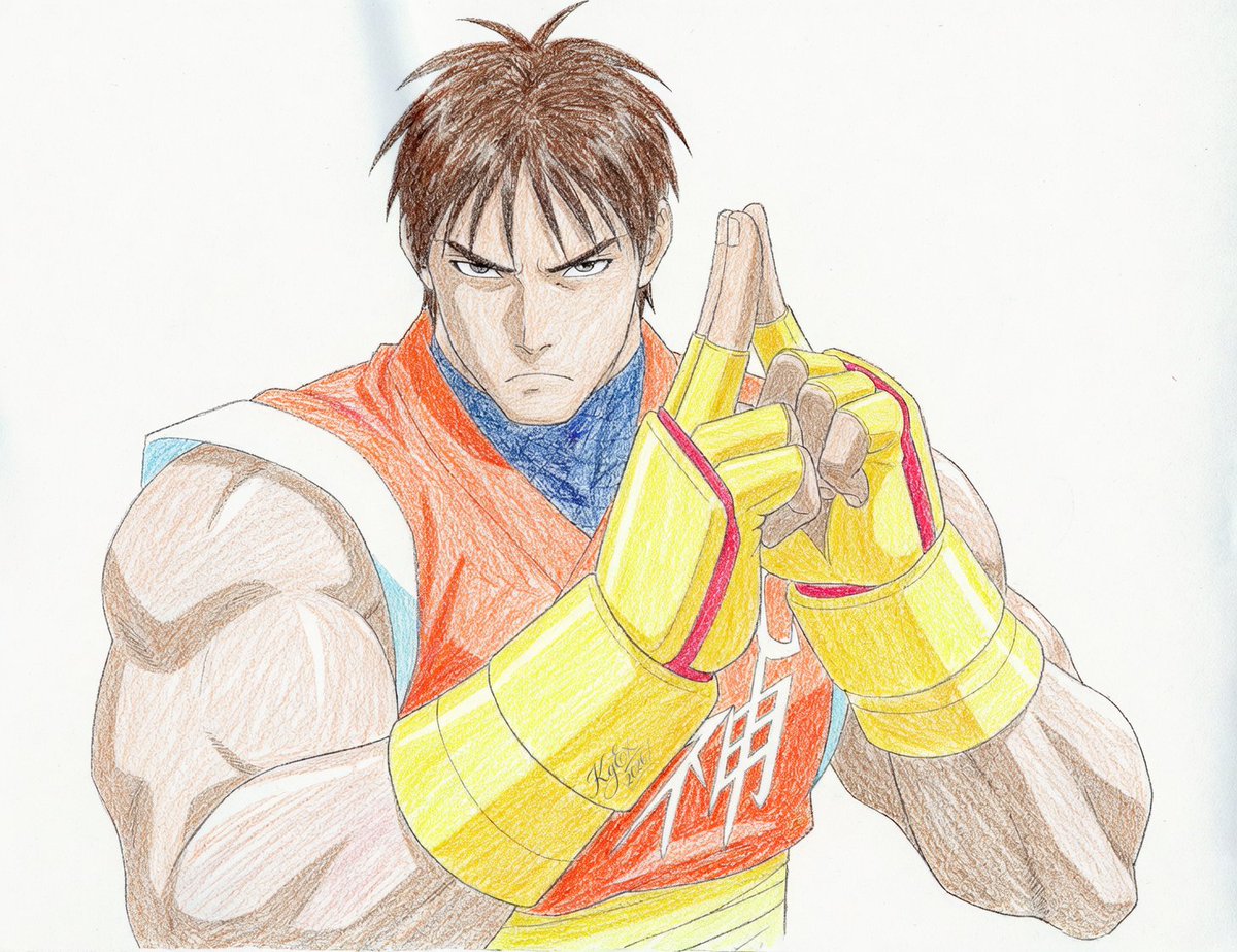 KyaryBeamEX's tweet photo. Guy - (Final Fight/Street Fighter)

- Color pencil and small touch with crayon (hair)

#Guy #finalfight #streetfighter #streetfighteralpha #capcom https://t.co/SrEst3tMaN