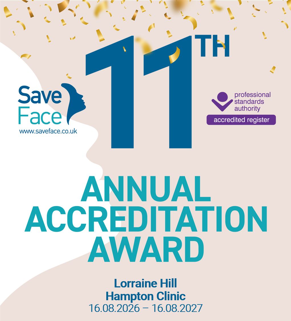 SaveFaceUK's tweet photo. A big thank you to Lorraine Hill of Hampton Clinic for renewing her Save Face accreditation for the 11th year running. Explore her accredited clinic here: https://t.co/EywIIx1OAt?
#EleventhYear #Solihull #SaveFace #SafePractice #StaySafe #Injectables #Aesthetics #AntiWrinkle https://t.co/GjzhtfhQRX