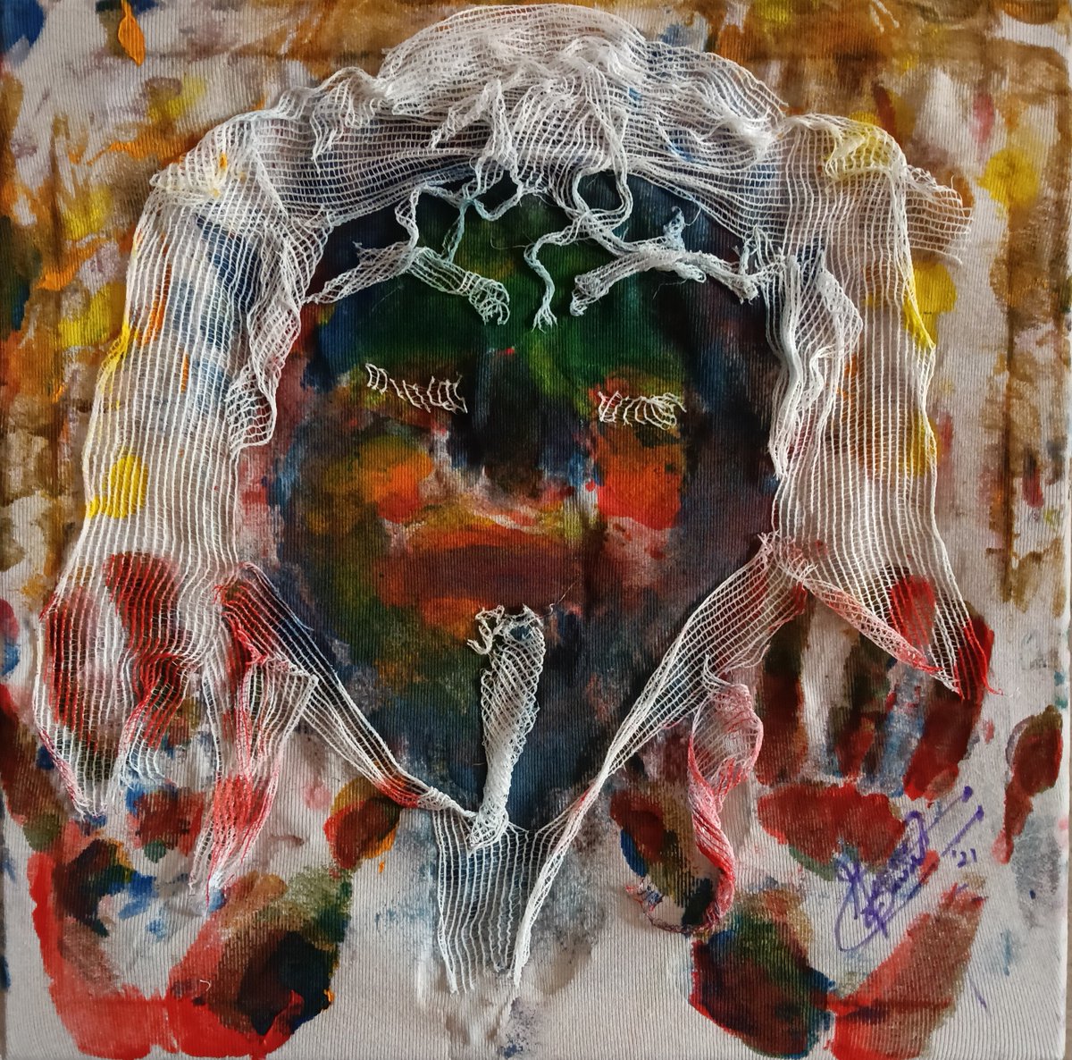 jericoh34's tweet photo. No está hecha para gustar.
Está hecha para quedarse.
Camiseta + gasa de farmacia + acrílico crudo.
“No problem” A. Davide Ferraro, 2021 40×40 cm
Presencia, no ruido.
Para quienes coleccionan lo que no se repite. DM
#ContemporaryArt #ArtCollectors #MaterialTruth #billionaireblock https://t.co/V5Q2XdXHyN