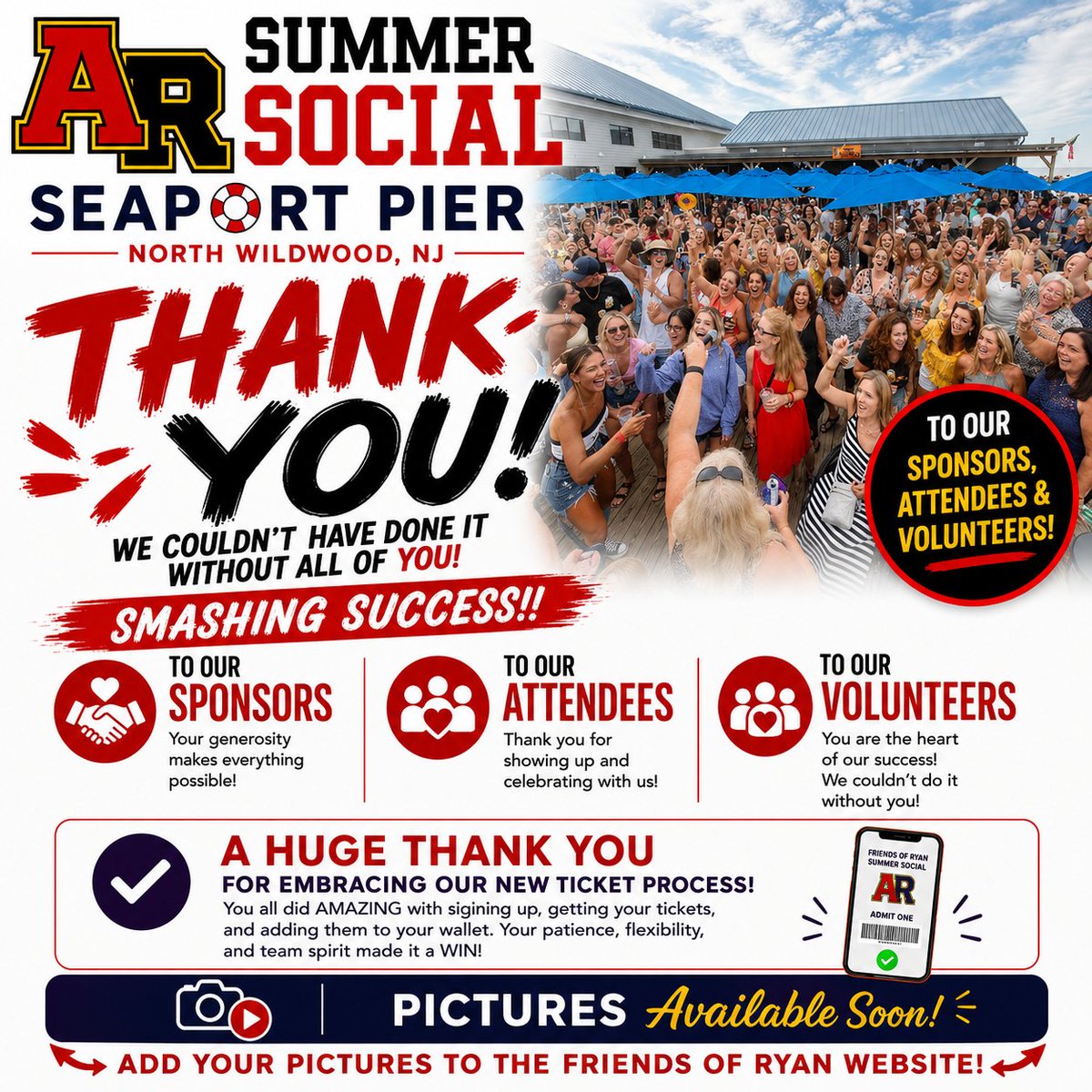 ARFriendsofRyan's tweet photo. The FoR Summer Social was a smashing success!! Thank you to everyone who came out to celebrate with us — spanning decades of alumni, it was so great to see everyone together in one place!

A huge thank-you to our Sponsors, volunteers, Board members, AR Administration and of cours https://t.co/quak3GI9LZ