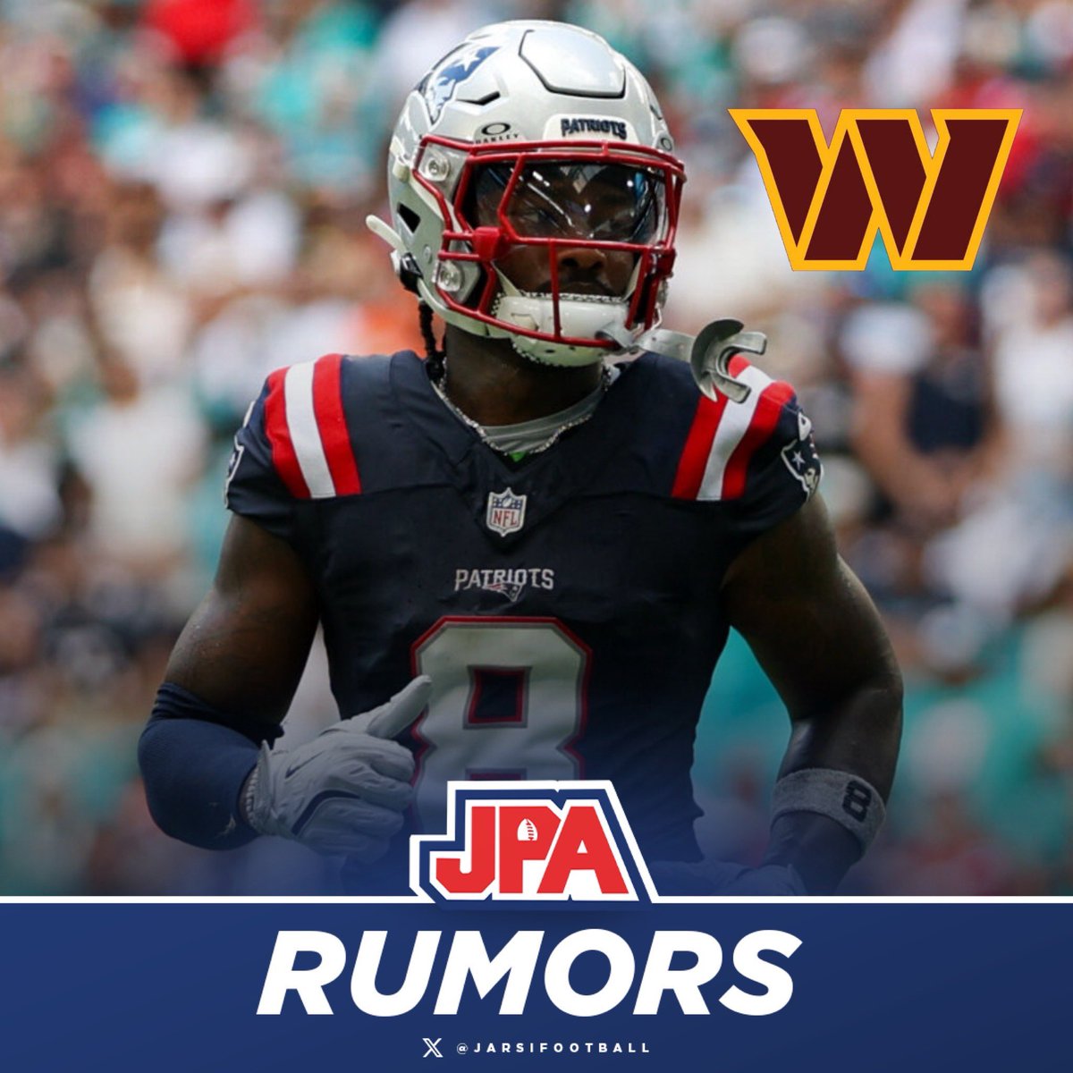 jasrifootball's tweet photo. 𝗥𝗨𝗠𝗢𝗥𝗦: Free agent WR Stefon Diggs is “intrigued” by the idea of going to Washington and pairing up with Terry McLaurin, per @JFowlerESPN 

At least 5 teams have reached out to Diggs as training camp kicks off. https://t.co/C9FUPBNhWD