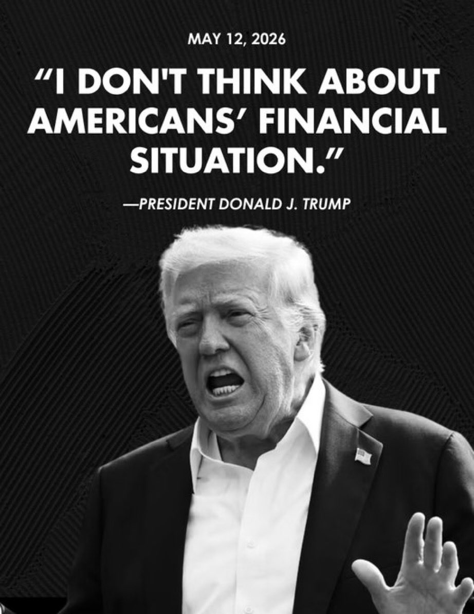 1BEASTonX's tweet photo. @mtgreenee “I don’t think about Americans financial situation” -DJT https://t.co/XQfr2uhgCK
