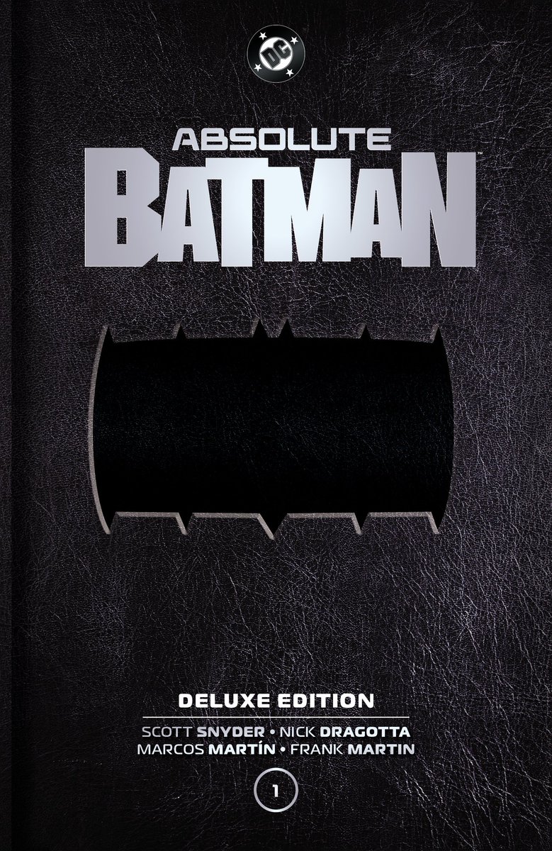 iREUS_SA's tweet photo. First Look at Absolute Batman Deluxe Edition Vol. 1 Hc!

• Releases April 27, 2027
• Collects Absolute Batman #1-14
• 424-Page
• $49.99 https://t.co/n9mLxfLqqQ