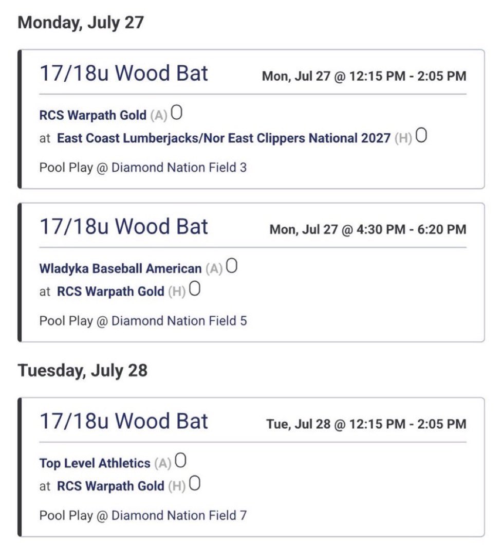 NextLVLProspect's tweet photo. Diamond Nation Today 

⌚️12:15pm - Field 3

‘27 C Alex Peterson
@alexpeterson27 | @rcswarpath 

▫️6’ | 190 | 4.4+ | 1420 SAT
▫️7.12 60 | 96EV 🧃
▫️1.98 Pop | 75-78 C velo

📚High Academic prospect - plus catch and throw (arm velo has been up to 79/80) - physical with Pullside 💣

Character and maturity off the charts, coaches love him, the kid loves the game and the grind in the offseason

Alex is a Next Level Prospect - please contact me for any information needed as you evaluate his talent 

HS: @LSCHSBaseball