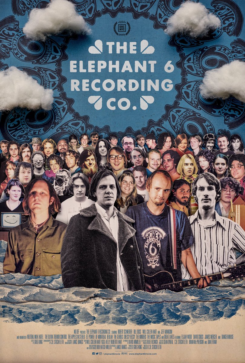 spiro_om's tweet photo. 『The Elephant 6 Recording Co. エレファント6レコーディング・カンパニー』
の試写会に行ってきました。
この映画を見て、個人的に今も続く音楽への基本的なアティテュードは、かなりエレファント6から受けた影響かも！と再発見させられた。。
家にある4trカセットレコーダーをもっと活用しないと！ https://t.co/Er1CgK2vO9