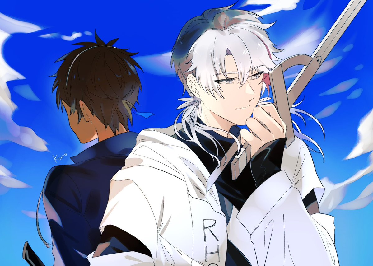 ampan_taberu's tweet photo. 俺が描いたエリジウムとソーンズの絵を見てくれ https://t.co/AAjezXF1EC