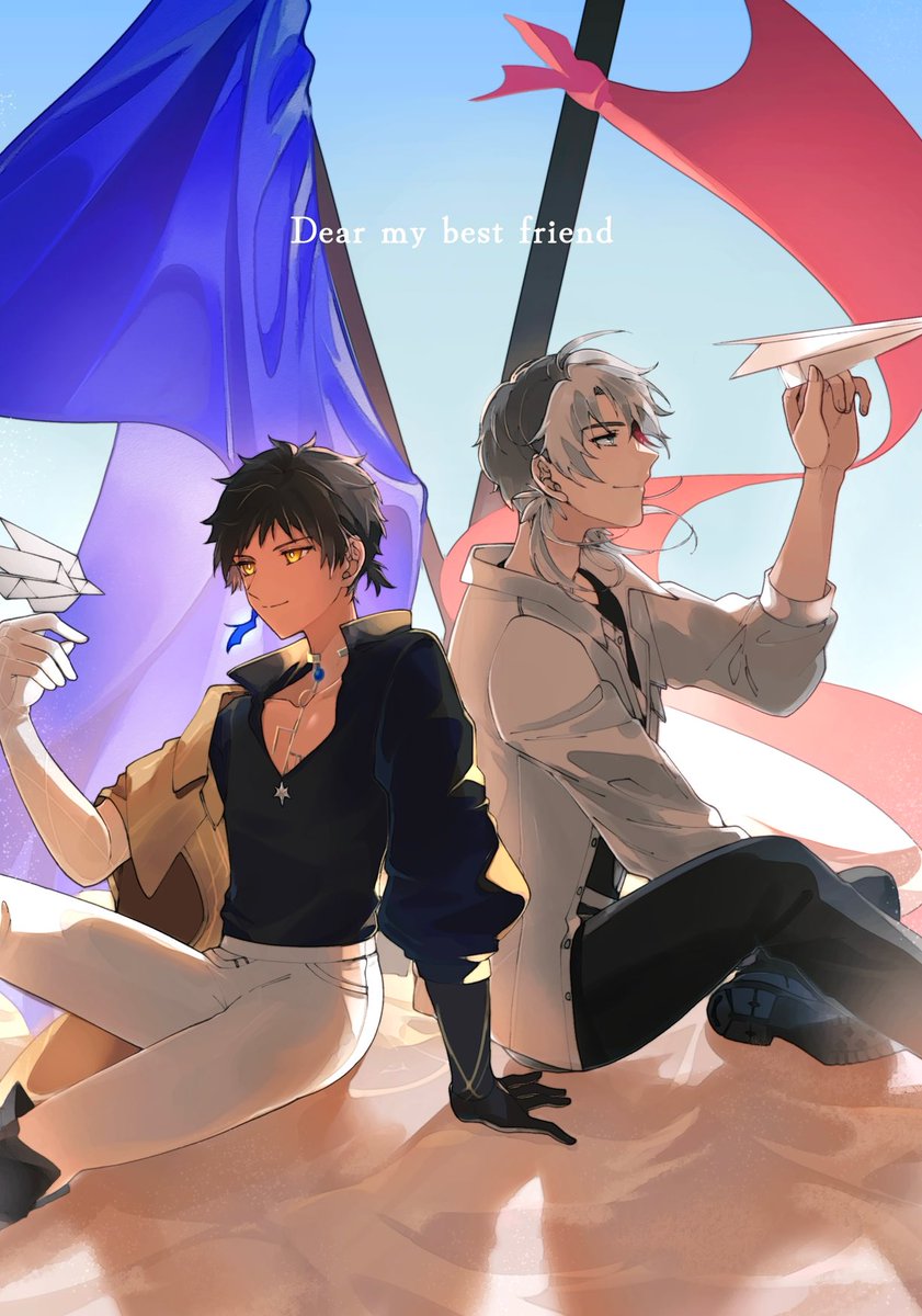 ampan_taberu's tweet photo. 俺が描いたエリジウムとソーンズの絵を見てくれ https://t.co/AAjezXF1EC