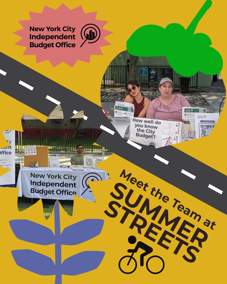 nycibo's tweet photo. Stop by and say hi to IBO these next few Saturdays - we'll be at every Summer Streets this Summer and would love to see any and all of you!! #NYC #NYCbudget #NYCIBO https://t.co/Pxqcv80JC7
