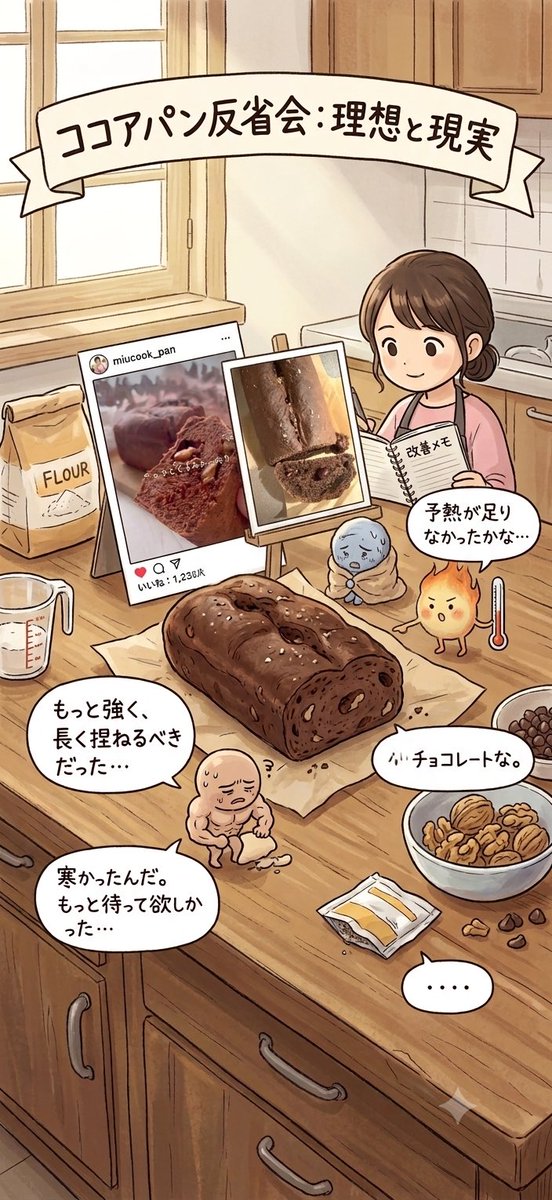 lemewks's tweet photo. 当家第2号パン反省会。シュトーレンみたくなっちゃった。味は美味しい。 https://t.co/KvBlMgt2kV