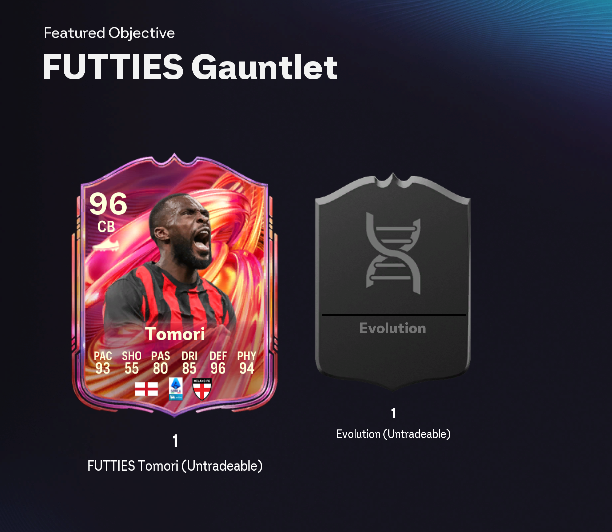 FUTWIZ's tweet photo. 🚨ULTIMATE GAUNTLET REWARDS 🚨

Will take 12 games with no perfect Gauntlet or 8 with b2b perfects 

▪️FUTTIES Tomori
▪️200 FUTTIES Tokens
▪️3 (5x90s)
▪️5x91
▪️6x90
▪️EVOs
▪️Player Picks &amp; Smaller fodder packs https://t.co/7E5XuHFrwE