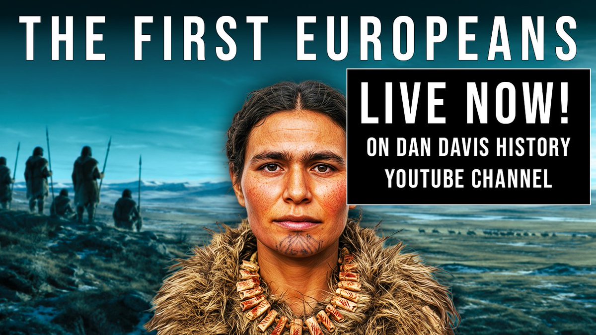 DanDavisWrites's tweet photo. NEW VIDEO NOW LIVE! 

They created beautiful cave paintings, the oldest human figurines, and the world's oldest musical instruments.

This is the story of the Aurignacians.

I hope you enjoy this video.

Shares very welcome, it makes a huge difference for me.

Thank you! 🙏 https://t.co/u9Cqc22lsW