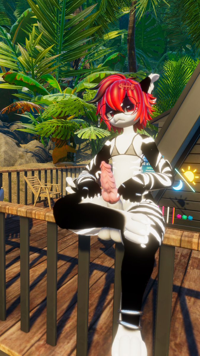 PorpoiseSo72721's tweet photo. So who wants to “relax” on the beach with me?
#VRChat #Furry #Shark #Sabrean https://t.co/WqVXho5tto