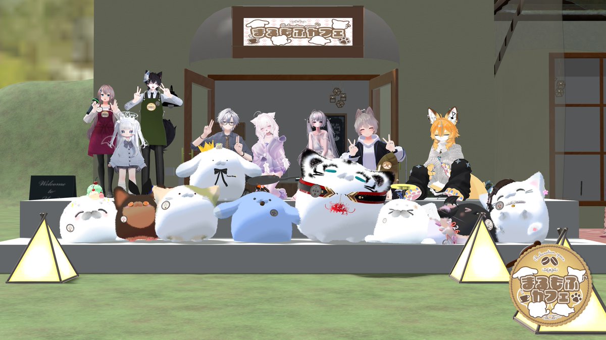 Tanuking_vrc's tweet photo. 落ち着いたから先週の #まるもふカフェ
おだやかな時間が流れてた
ケチャップアートが描いてあった
すごい https://t.co/rO9l94LEhw