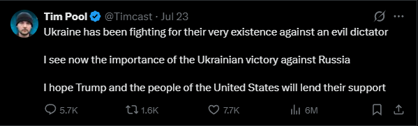 Tim Pool tweet media