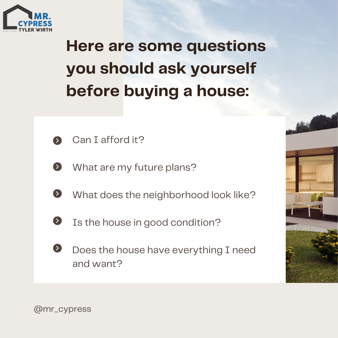 TheRealtorTyler's tweet photo. Before you buy, ask the right questions. As your trusted Cypress real estate expert, I'll help you find a home that fits your budget, lifestyle, and future goals.

Let's connect!

— Tyler Wirth

#CypressRealEstate #HomeBuying #BuyerTips https://t.co/q8aagJYxZM