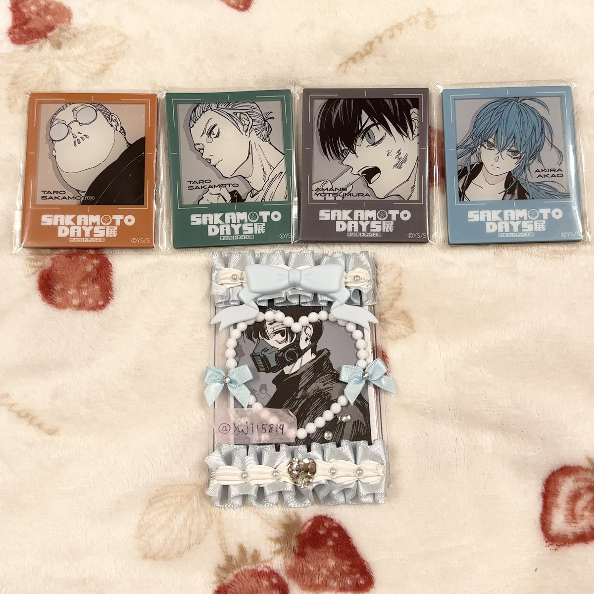 yuji15819's tweet photo. 【交換】
サカモトデイズ 展 SAKAMOTODAYS サカデイ  フレームマグネット

求 ∥ 真冬

譲 ∥ 坂本、周、晶

･譲渡はしておりません。

お気軽にお声かけください🍀 https://t.co/iTllKOpfTm