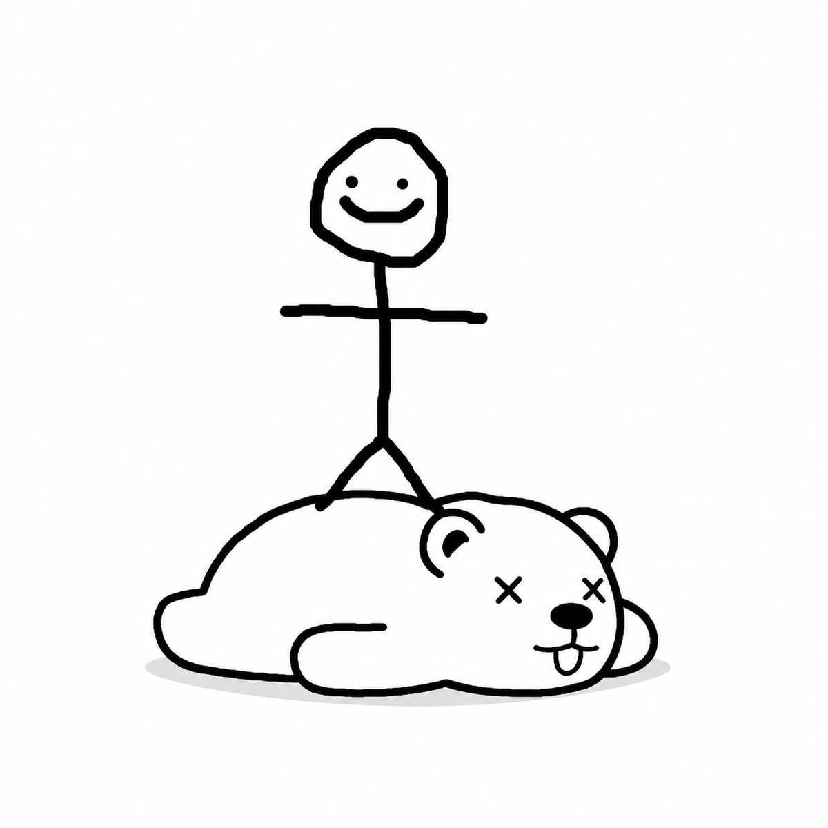 AnanazAnanaz's tweet photo. Take note which coin was born in, survived and isn't dumping during the bear market. $Stickman https://t.co/dewT3fhXUY