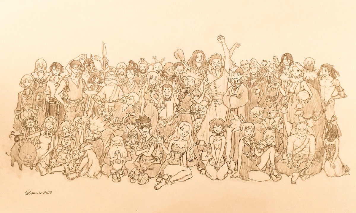 Sommie1000's tweet photo. 僕らなら

#DrSTONE最終回 https://t.co/fh84VjpHxR