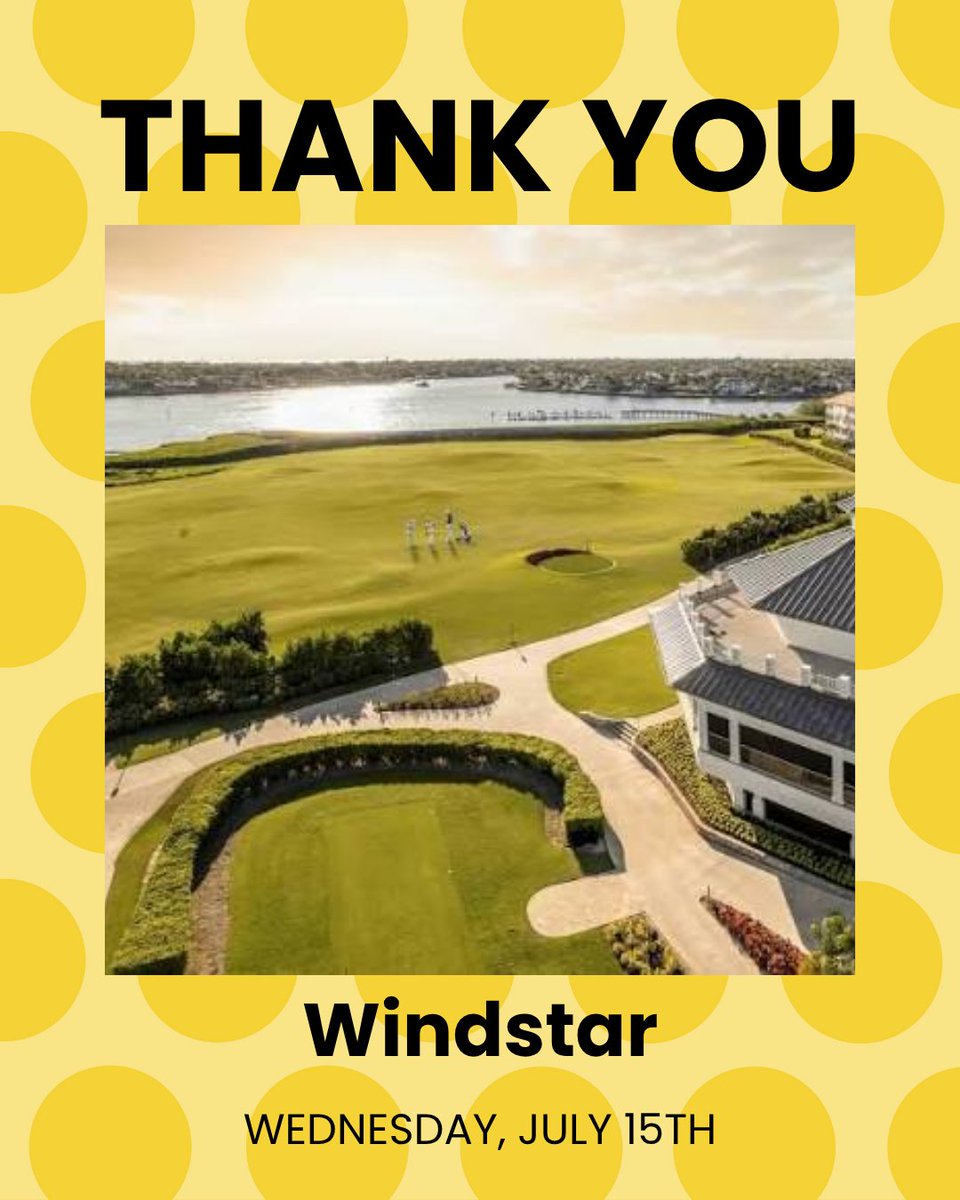 FirstTeeNaples's tweet photo. ⛳ Thank you, Windstar, for hosting another amazing First Tee – Naples/Collier Summer Tour event!

Congratulations to all of our participants and our top finishers for a great day on the course. 

#FirstTee #SummerTour #JuniorGolf #YouthDevelopment #ThankYou #GolfCommunity https://t.co/nEAfD4USuz