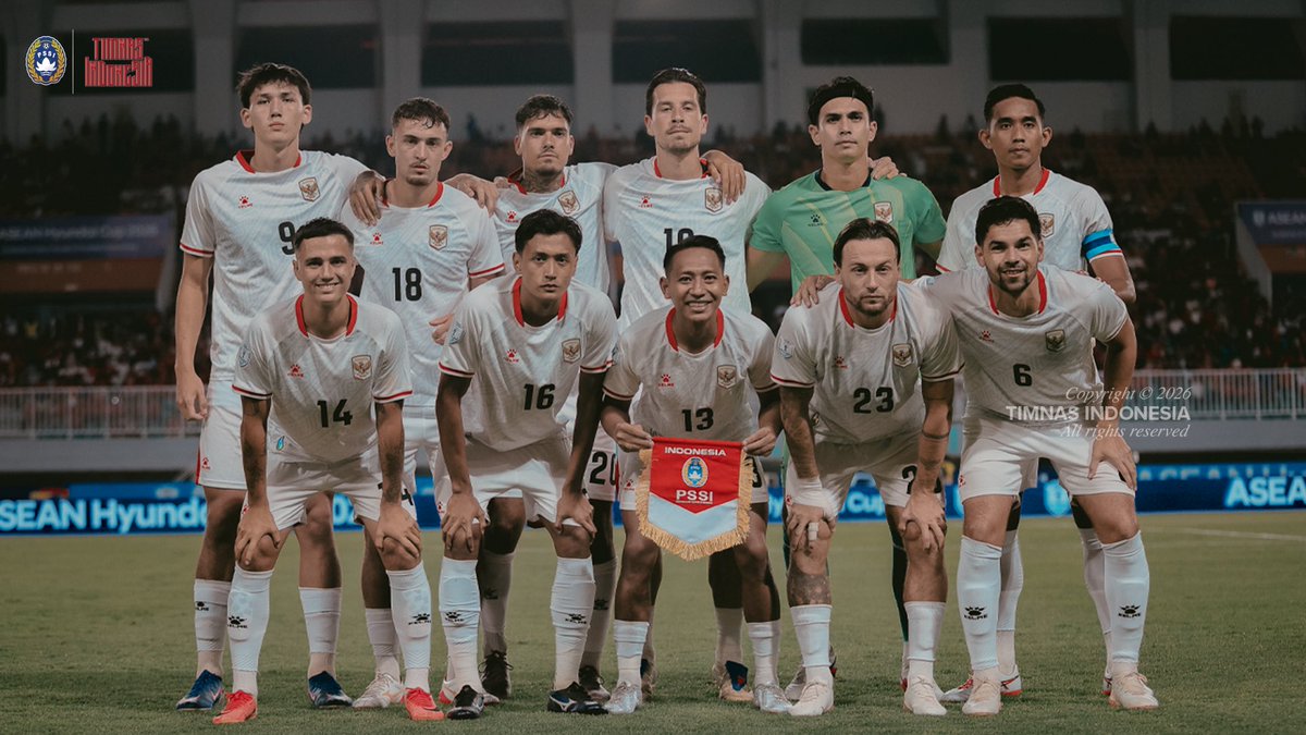 TimnasIndonesia's tweet photo. Sebelas Garuda paruh pertama @coachherdman ☕️

Pendapat kalian sejauh ini, #GarudaFans 🔮 https://t.co/AnjcQQiCXB
