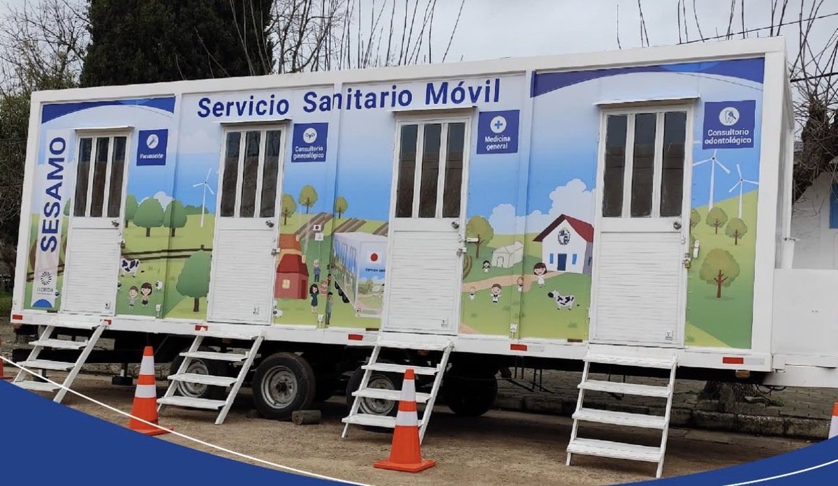 tvflorida's tweet photo. Esta semana el Servicio Sanitario Móvil (SESAMO), estará en Nico Pérez, brindando atención gratuita y acercando distintos servicios de salud a los vecinos.

📍 Frente a la Oficina Administrativa https://t.co/CnY6vbEGxM