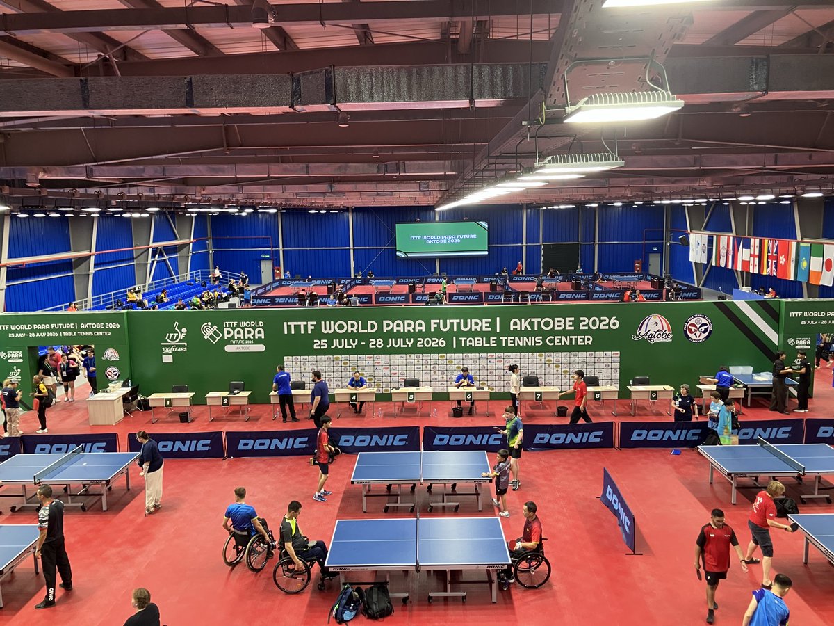 kakitanariaki's tweet photo. ITTF World Para Future Aktobe 2026
個人戦　ベスト8
初めてのカザフスタンは治安の面で不安でしたが、行ってみると安全な場所でした。
結果は満足するものではありませんでしたが、タイ2大会とカザフスタンを経て、得るものがありました🏓
次は9月の全日本パラに向けて頑張ります！ https://t.co/Os44UYORie