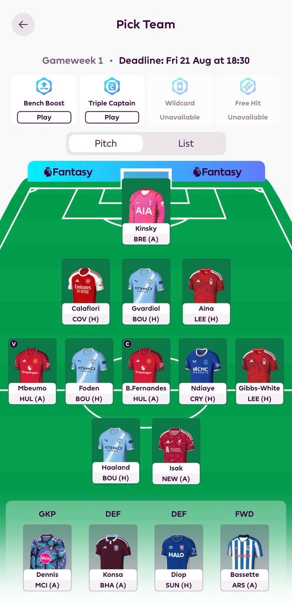 FPLAguero_'s tweet photo. Don’t know how I’ve made this draft possible but this could be the one, it has everything!
Garner in for Ndiaye if he leaves. 

Bookmark it to save!🔖

#FPL #FPLCommunity https://t.co/zqGa5dvzkb