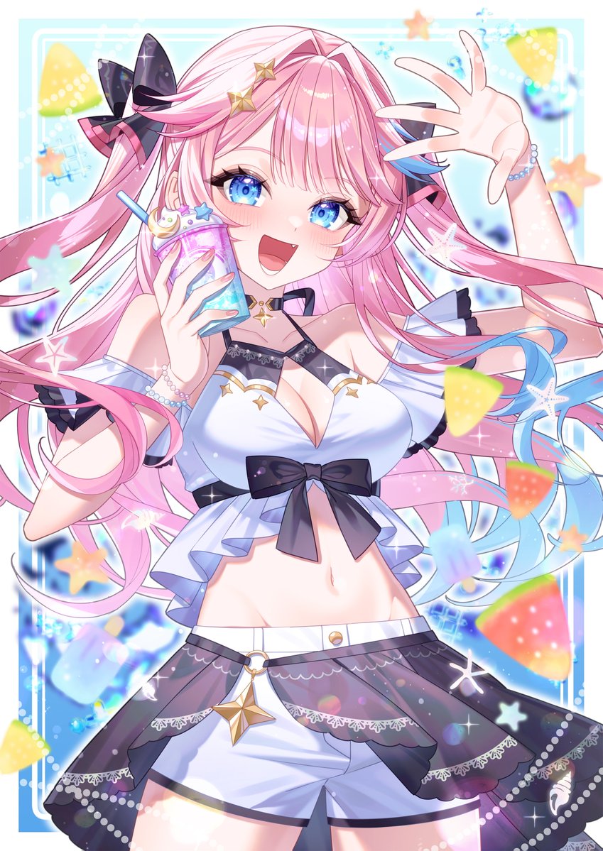 Yuzurisa15's tweet photo. 夏い暑🍉

みんなの夏の予定教えて！ https://t.co/CAwUA9pH7v
