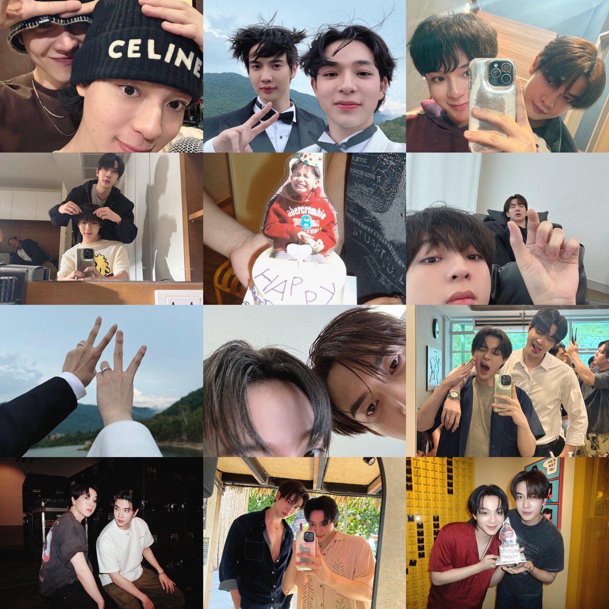 awstbbas's tweet photo. ปีแรกแฮปพี่เช้าเที่ยงเย็นพี่บอกเป็นคนแรกของโลกด้วยซ้ำ เที่ยงส่งเค้ก เย็นวิดีโอคอลหาพี่อีกที

 ปีที่สองก็ลงแฮปพี่ทุกเพลตฟอร์มไปเลย ทวิต ไอจี weibo น้องบาสเหมาหมด 

ปีที่สามลงรูปแฮปพี่เหมือนถ่ายเก็บไว้ทุกช่วงเวลาเลย น่ารักเนอะ แถมลง20รูปแต็มแม็กที่ไอจีสามารถลงได้ด้วยซ้ำ 

ถ้านี่ไม่ใช่คนที่รักพี่แม็กที่สุด อยู่อวยพรวันเกิดกันไปจนถือไม้เท้ายอดทองกระบองยอดเพชรนะคะ

#แม็กกี้บาส