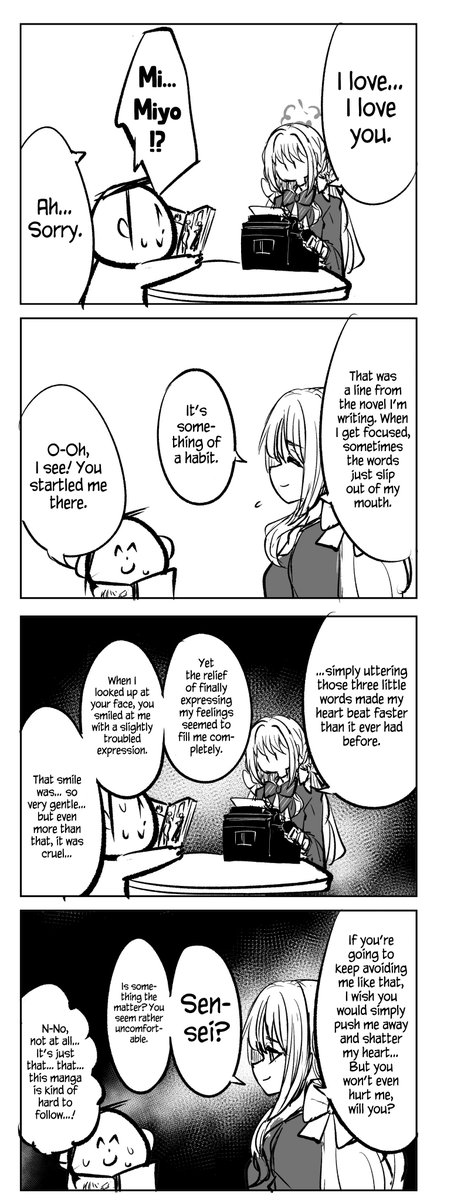 TheParacite's tweet photo. @gogogorx [EN Version]
Artist's Comment: Miyo

英語版です！ https://t.co/ta8scXLJjJ
