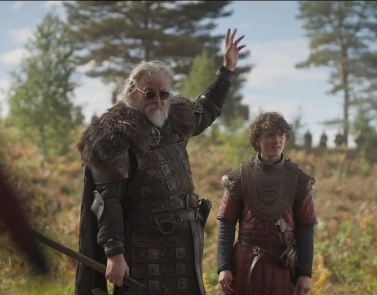 westerosies's tweet photo. Tommy Flanagan and Archie Barnes behind the scenes of #HouseOfTheDragon Season 3 Episode 6. https://t.co/0lPWB3W9CY