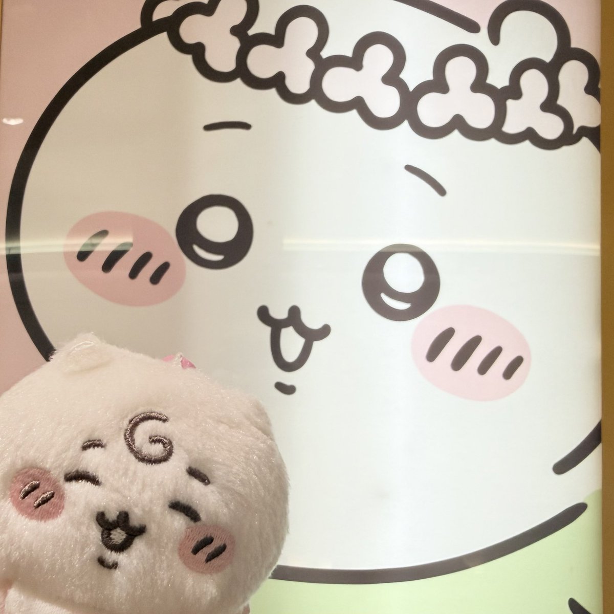 chiikawagaoshi's tweet photo. も〜すごい泣いた〜😭ちいちゃん大好き〜😭そして三人で観に行って三人ともうさぎ来た笑 https://t.co/7jLYGyuz9c