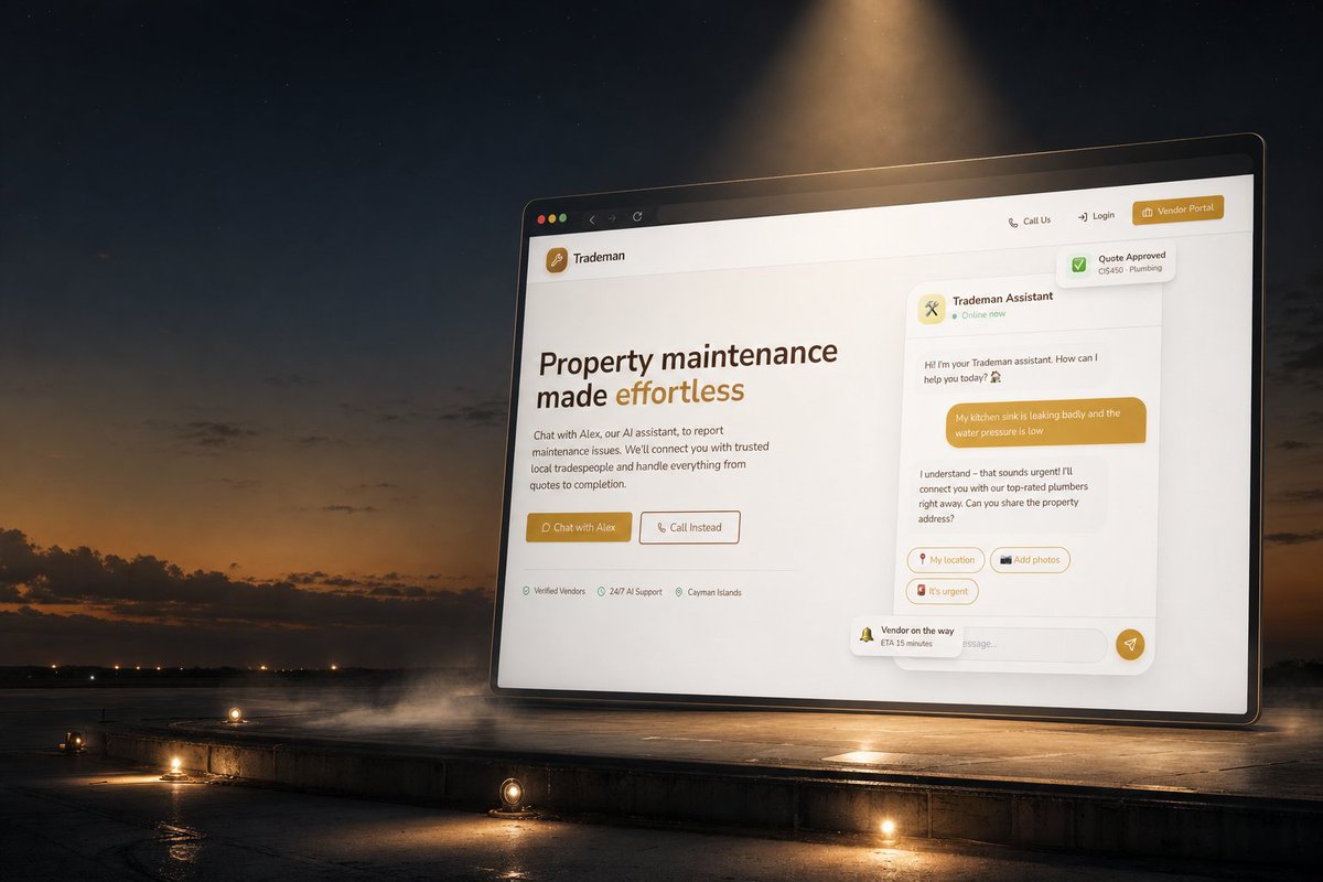 leonardlewis's tweet photo. Last November we built a product that worked. Voice agent, vendor portal, full branding. We never launched it.  A competitor shipped something similar, and we quietly stopped.

That mistake changed how we operate: now we sell before we build. https://t.co/spYrHUYXLv