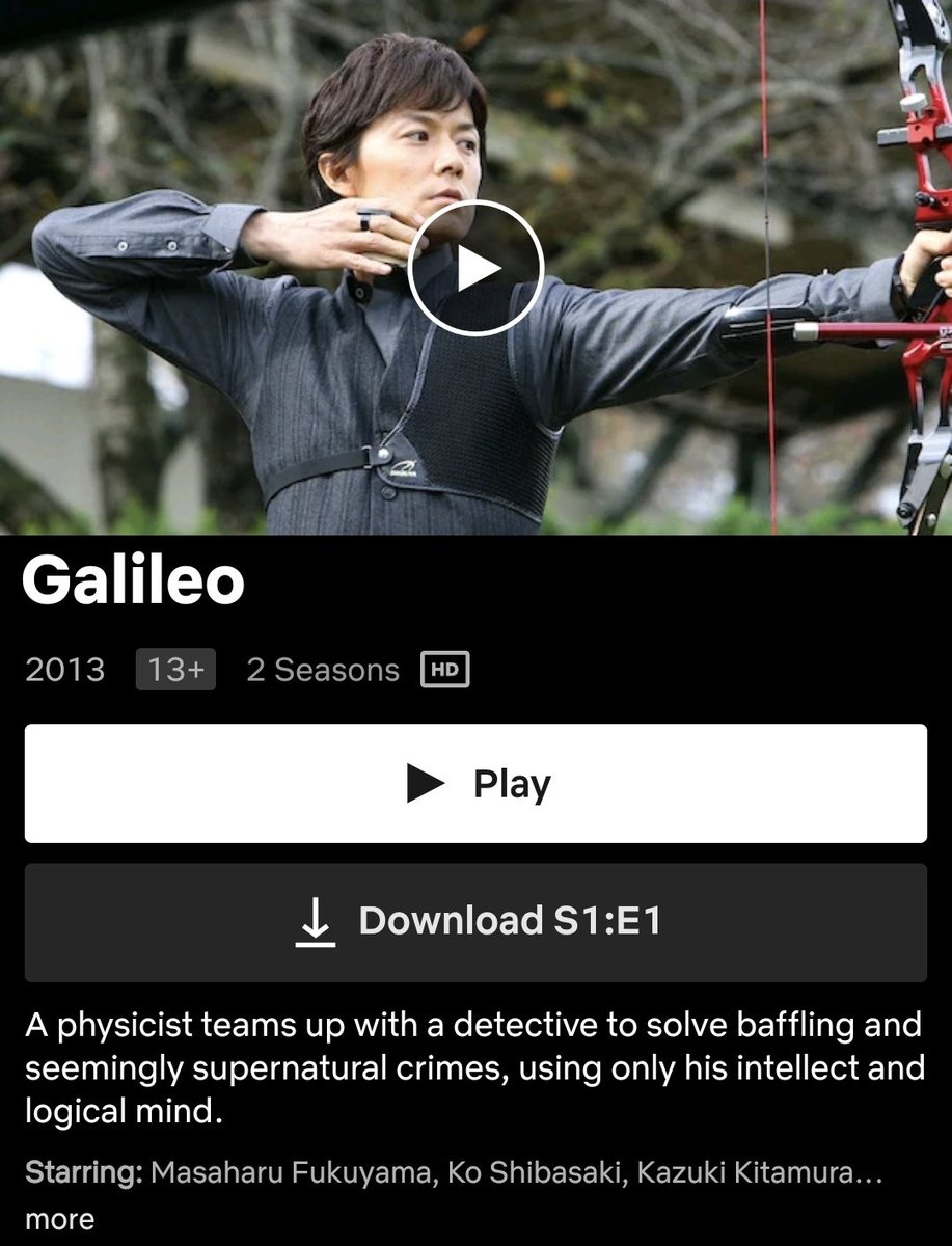 viereedom's tweet photo. Buat yg demen baca novel Higashino Keigo, mgk bisa mencoba ntn drama dari adaptasi novelnya yg ada di netflix... semoga aja drama/movie yg lain masuk netflix juga.. 

- Ryusei no Kizuna / Ties of Shooting Stars
- Galileo https://t.co/7JvqiWHtW6