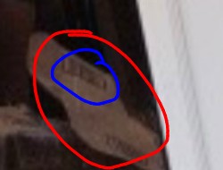 Kyodaizz's tweet photo. @thewifepleaser2 @PenGwenWithLC @amazon @AmazonHelp Okay, the package on the right has two barcodes in the reflection, yet those barcodes are missing from the package on the steps??? https://t.co/lasOi6O5xE